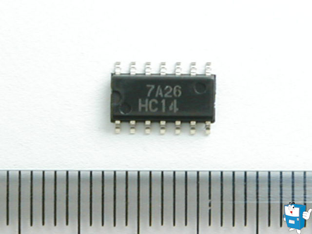 IC HD74HC14P