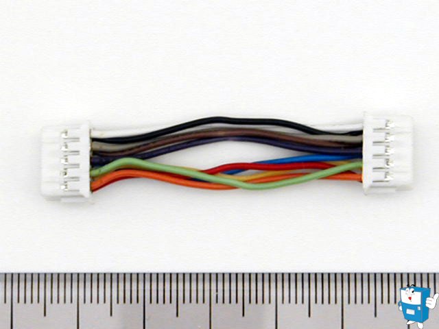 발광부<->모터출력 PCB 연결