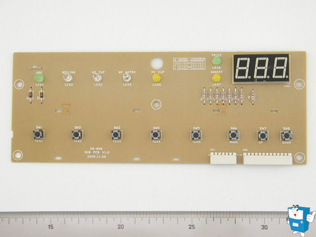 KEY BOARD PCB (808F3M,808FK)