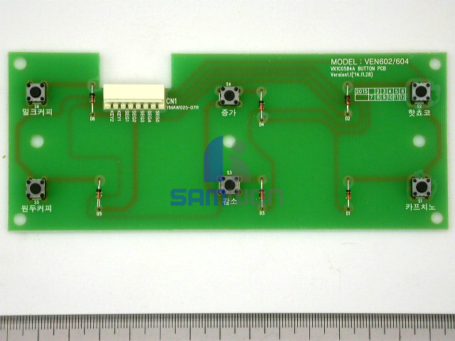 KEY BOARD PCB (VEN 602)