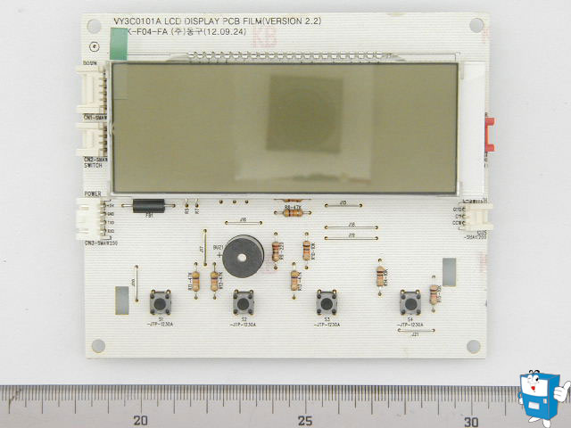 LCD BUTTON PCB (F04) 5.0VER