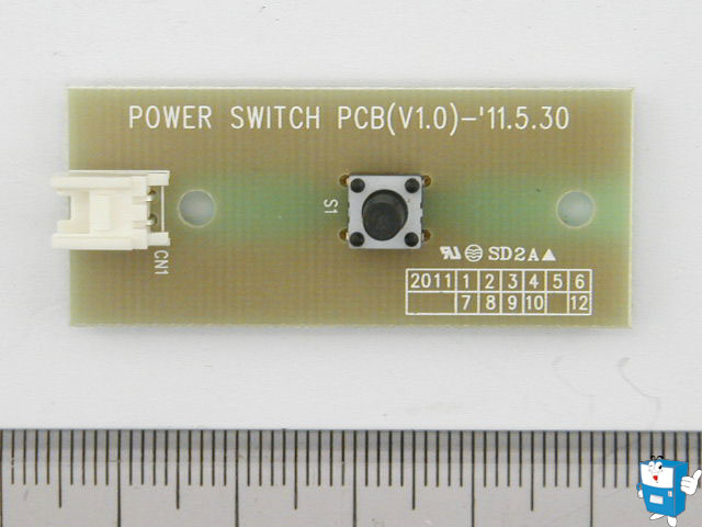 POWRER SWITCH PCB (D05FA) V1.0
