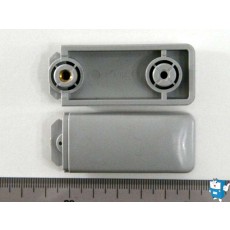 버튼 라운드 大 (회색) 52.5mm x