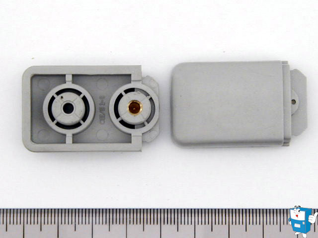버튼 라운드 中 (회색) 32.5mm x