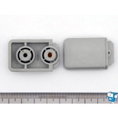 버튼 라운드 中 (회색) 32.5mm x
