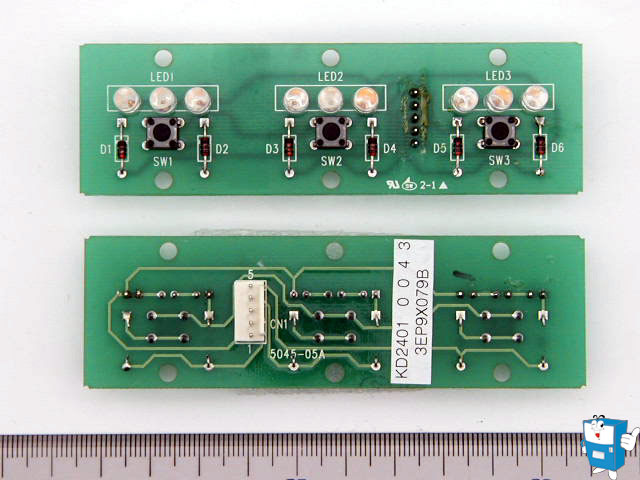 버튼 PCB ASSY (544,6612)