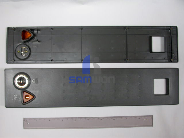 DASH BOARD 下 ASSY (6713) 회색