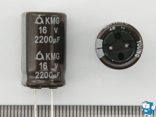 콘덴서 (105℃) 25V/2200uF