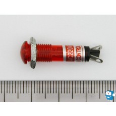 네온램프 7ø (적,AC220V)TN-71