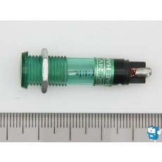 네온램프 10ø(녹,DC24V) TN-101