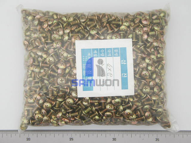 SCREW (머신 TH) 4x8mm 1000개 x