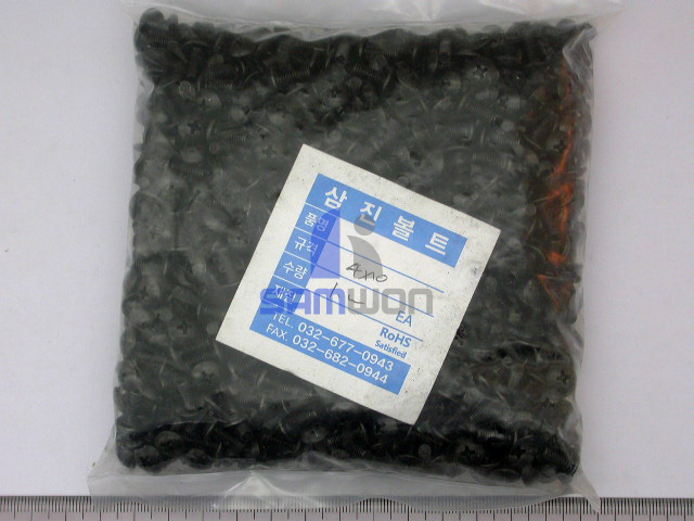 SCREW (머신 TH) 4x10mm 흑색