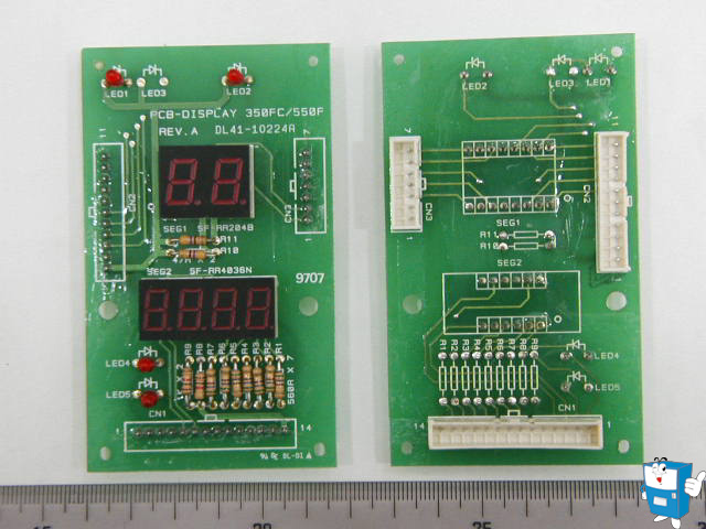 온도,금액표시 PCB(591,594,662)