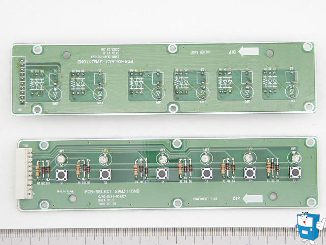 버튼 PCB ASSY (033,3110,3112)